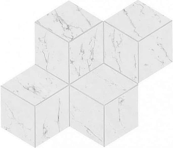 Мозаика Marvel Stone Carrara Pure Mosaico Esagono Lapp 30x35